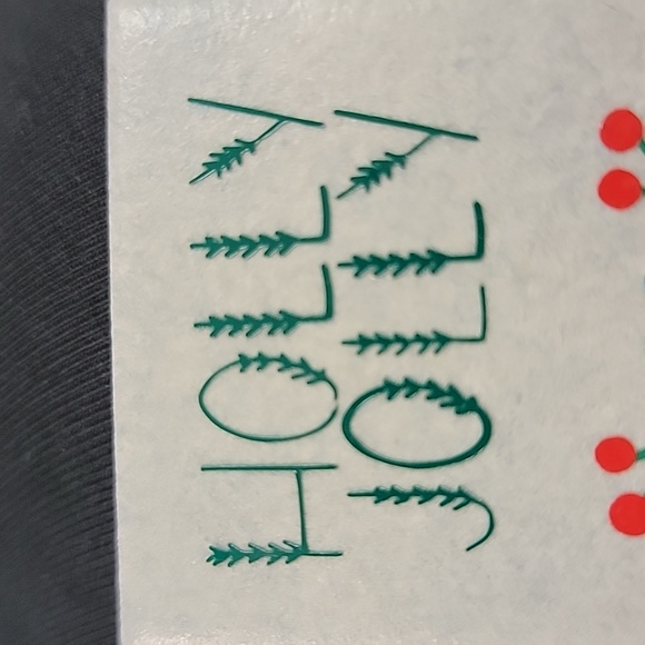 Holly Jolly Tile Magnet - Picture 2 of 4